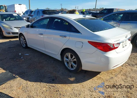 2011 Hyundai Sonata Limited from USA, damaged, VIN 5NPEC4AC3BH110107